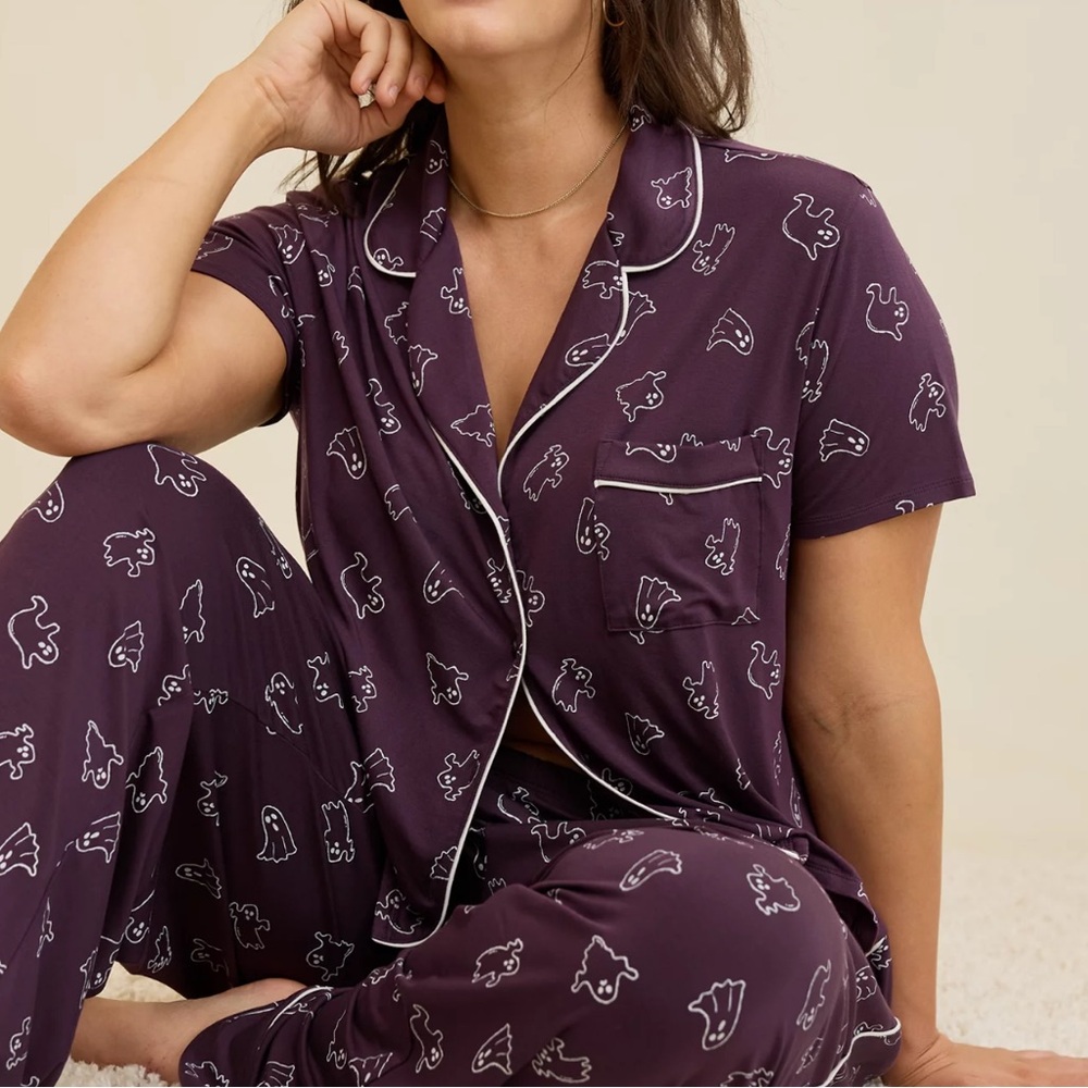 Aerie Real Soft Short Sleeve Pajama Top, M
